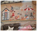 RELAX BEACH by Crocette A Gogo   Counted Cross Stitch Pattern  Summer, Beach, Crab, Cat, Bunny, Fish, Italy, Paper Pattern