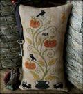 SCATTERED SEED SAMPLERS "Night Watch 1626"  Counted Cross Stitch Pattern  Pumpkins, Crows, Halloween, Autumn, Pattern Only