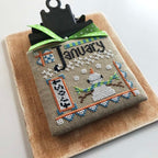 A YEAR of CELEBRATIONS  by Hands On Designs  Counted Cross Stitch  Pattern, 12 Monthly Charts, Paper Pattern