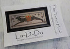 LA-D-DA "The Totin' Hare" Counted Cross Stitch pattern, Easter, Bunny, Rabbit, Spring, Paper Pattern