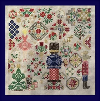 QUAKER FANTASIES By AuryTM "The Nutcracker" Counted Cross Stitch, Winter, Christmas, Paper Pattern