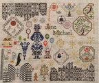 Mary Poppins Quaker Fantasies by AuryTM - cross stitch pattern