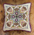 THE BLUE FLOWER "Halloween Acorns" Counted Cross Stitch Pattern, Original by Jeannine McGowan, Autumn, Pattern Only