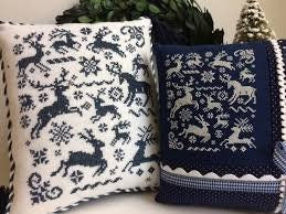 JBW DESIGNS "Nordic Reindeer" Counted Cross Stitch Pattern, Winter, Christmas, Pattern Only
