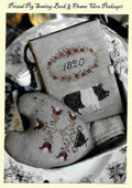 STACY NASH "Prized Pig, Sewing Book, Flower Urn Pinkeep", Pincushion, Needle Book, Colonial, Pattern Only