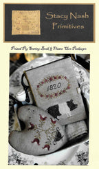 STACY NASH "Prized Pig, Sewing Book, Flower Urn Pinkeep", Pincushion, Needle Book, Colonial, Pattern Only
