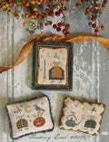 PINEBERRY LANE "Three Little Witches" Counted Cross Stitch Pattern, Halloween, Autumn, Pattern Only