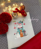 PDF INSTANT DOWNLOAD  My Fanny "Santa Collection #4"  Counted Cross Stitch Pattern  Christmas, Winter, Santa, Cats, Kittens