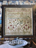 BLACKBIRD DESIGNS "Merrily, Merrily We Welcome Spring" Cross Stitch Pattern, Leaflet,  Sampler, Pattern Only