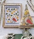 FIRST DAY of CHRISTMAS  by Hello From Liz Matthews  Counted Cross Stitch Pattern  Pear, Sampler, Tree, Paper Pattern