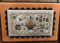 THE SCARLETT HOUSE "Fall Frolic"  Counted Cross Stitch Pattern  Autumn, Fall, Key, Squirrel, Pumpkins, Owl, Crows, Moon, Motifs