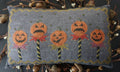 LA~D~DA "A Pumpkin Parade"  Counted Cross Stitch Pattern  Halloween, Autumn, Pattern Only