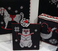 PDF INSTANT DOWNLOAD  My Fanny "Atmosfera di Natale"  Counted Cross Stitch Pattern  Christmas, Winter, Bear, Rocking Horse