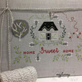 PDF INSTANT DOWNLOAD  My Fanny "Home Sweet Home"  Counted Cross Stitch Pattern