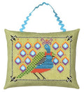 ARTFUL OFFERINGS "Persnickety-Peacock" Counted Cross Stitch Pattern, Bow-tie, Pillow, Ornament, Pattern Only