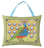 ARTFUL OFFERINGS "Persnickety-Peacock" Counted Cross Stitch Pattern, Bow-tie, Pillow, Ornament, Pattern Only