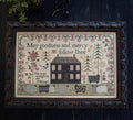 PLUM STREET SAMPLERS "A Shepherd's Song"  Counted Cross Stitch Pattern  Sheep, May Goodness and Mercy Follow Thee, Paper Pattern