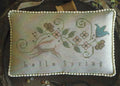 PLUM STREET SAMPLERS "Hello Spring"  Counted Cross Stitch Pattern  Rabbit, Flowers, Floral Vine, Series, Paper Pattern