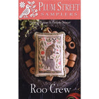 PLUM STREET SAMPLERS "Roo Crew"  Counted Cross Stitch Pattern  Kangaroos, Flower, Adorable, Paper Pattern