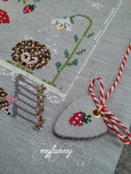 PDF INSTANT DOWNLOAD  My Fanny "Happy Family"  Counted Cross Stitch Pattern  Spring