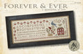 With Thy Needle and Thread "FOREVER & EVER" Brenda Gervais, Cross Stitch Pattern, Sampler, A Celebration of Love, Pattern Only
