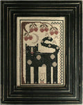 LA~D~DA "Spot the Cat"  Counted Cross Stitch Pattern   Whimsical Design, Paper Pattern
