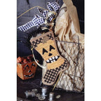 BLACKBIRD DESIGNS "Tis Hallowe'en" (13 Stockings and projects to Stitch) Halloween, Trick or Treat, Spooky, Patterns Only