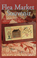 BLACKBIRD DESIGNS "Flea Market Souvenir" Re-Released Pattern, 3 Small Motifs, Counted Cross Stitch Pattern, Pattern Only