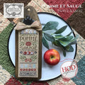 HANDS ON DESIGN "Pomme et Sauge - Apples & Sage"  Cross Stitch Pattern  The French Kitchen Series  2021 Needlework Expo  Pattern Only