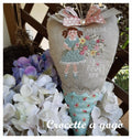 CROCETTE A GOGO "Mom I Love You" Counted Cross Stitch Pattern, Spring, Mother's Day, Love Flowers, Paper Pattern