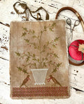 STACY NASH PRIMITIVES "Holly Basket Sewing Roll"  Counted Cross Stitch Pattern, 2021 Needlework Expo, Pattern Only