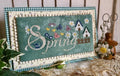 ROVARIS "Spring"  Counted Cross Stitch Pattern plus Butterfly CHARM included too!  Season, Bird Houses, Flitting Birds  Pattern Only