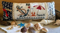 ROVARIS "Anchor Beach" Counted Cross Stitch Pattern! Summer, Beach, Crab, Pattern Only