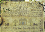 With Thy Needle & Thread "BETSEY SNYDER, 1822" Brenda Gervais, Cross Stitch Pattern, Antique Reproduction, Pattern Only