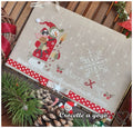 CROCETTE A GOGO "Christmas Friends" Counted Cross Stitch Pattern, Winter, Christmas, Snowman, Noel, Paper Pattern