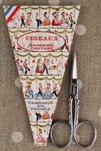 MAISON SAJOU SCISSORS  Feston Nickeles Embroidery Scissors  Hand-made in France  Classic French Scissors  Kingsland Needle Art