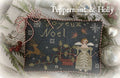 WITH THY NEEDLE "Peppermint & Holly" Counted Cross Stitch Pattern, Christmas, Noel, Joyeux, Reindeer, Pattern Only