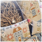 CROCETTE A GOGO "Keep Calm & Cross Stitch" Counted Cross Stitch Pattern, Mice, Scissors, Mouse House, Paper Pattern