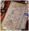 CROCETTE A GOGO "Keep Calm & Cross Stitch" Counted Cross Stitch Pattern, Mice, Scissors, Mouse House, Paper Pattern