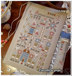 CROCETTE A GOGO "Keep Calm & Cross Stitch" Counted Cross Stitch Pattern, Mice, Scissors, Mouse House, Paper Pattern