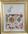 AuryTM Designs "Alice" Counted Cross Stitch Pattern, Alice in Wonderland, Quaker, Pattern Only