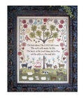 PLUM STREET SAMPLERS "A Thousand Hills"  Counted Cross Stitch Pattern  Sampler, Psalm 50:10-11, Cattle, Sheep, Paper Pattern