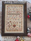 BLACKBIRD DESIGNS "Feliz Navidad" Counted Cross Stitch Patterns, Sampler, Christmas Sampler Series, Pattern Only