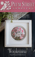 PLUM STREET SAMPLERS "Woolemina" cross stitch patterns, Jack's Sweet Shoppe, Sheep, Spring Flowers, Pattern Only