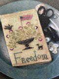 STACY NASH PRIMITIVES "Freedom Needle Book" Counted Cross Stitch Pattern, Americana, Patriotic, Freedom, Pattern Only