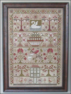 THE SCARLETT HOUSE "Smith Sampler" Counted Cross Stitch Pattern, Sampler, Pattern Only