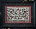 PLUM STREET SAMPLERS "Merfolks' Eden"  Counted Cross Stitch Pattern  Mermaids, Dolphins, Fish, Sea, Paper Pattern