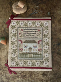 STACY NASH PRIMITIVES "Be Kind Sampler" Counted Cross Stitch Pattern, Sampler, Pattern Only