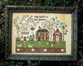 PLUM STREET SAMPLERS "Fruit of the Spirit"  Counted Cross Stitch Pattern  Sampler, Love Joy Peace, Paper Pattern
