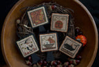 PLUM STREET SAMPLERS "Stranded Jacks"  Counted Cross Stitch Pattern  Sea Halloween, Mermaid, Whale, Pumpkin, Paper Pattern